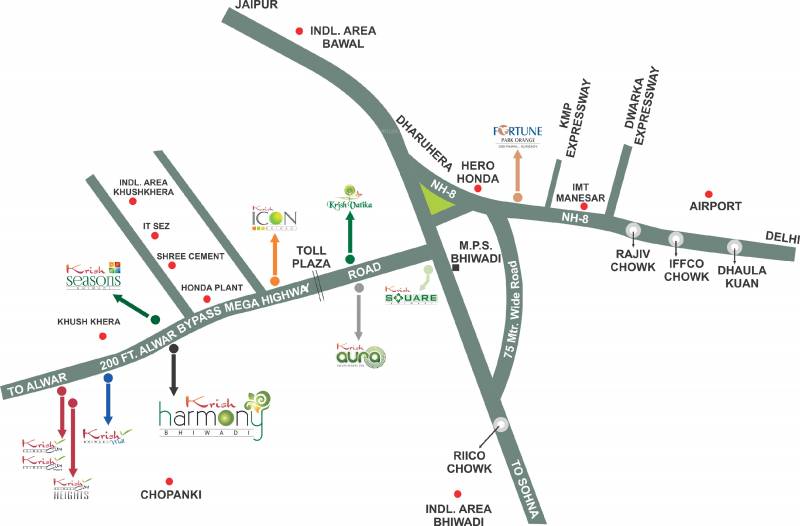 Images for Location Plan of Krish Harmony Villas