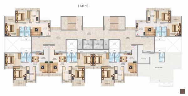  harmony Harmony Cluster Plan for 13th Floor