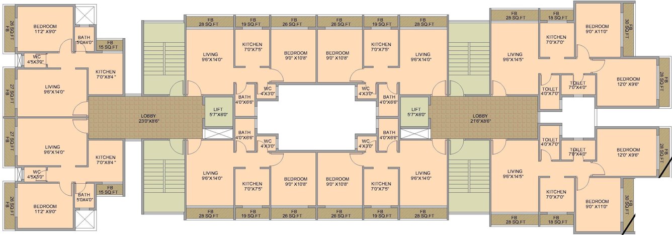  harmony Images for Cluster Plan of Satyam Harmony