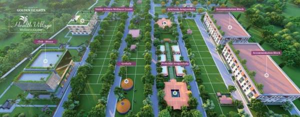  health-village Layout Plan