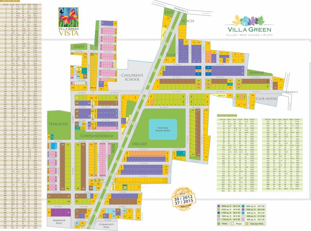 Images for Master Plan of Green Home Farms And Resorts Vista Green