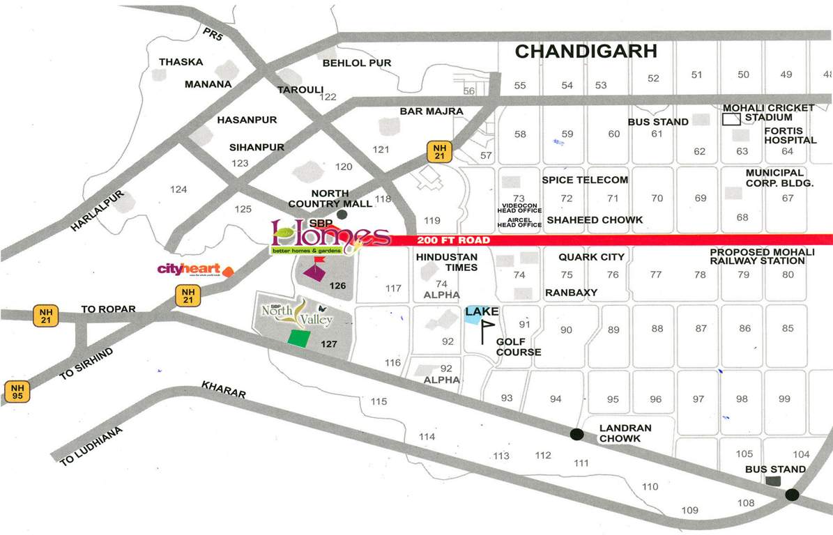 Images for Location Plan of SBP Homes Villa