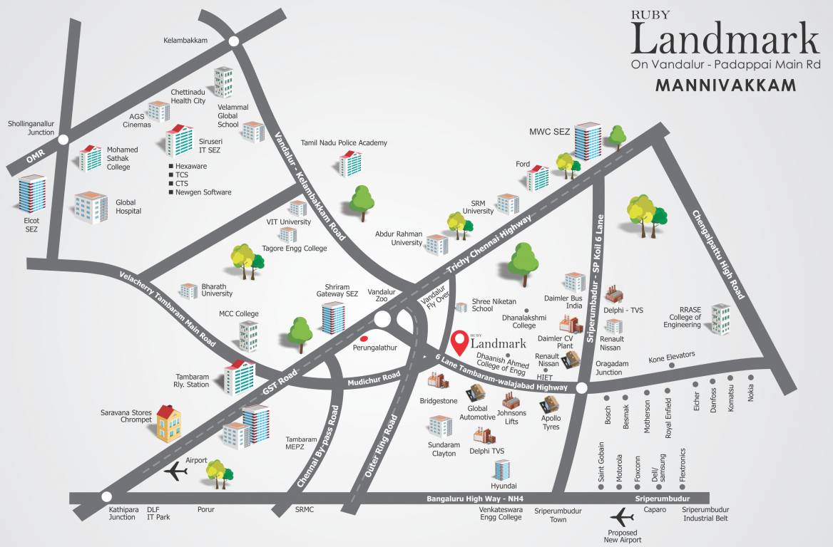 landmark Location Plan