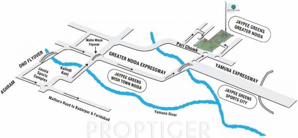 Images for Location Plan of Jaypee The Castille 3 Images for Location Plan of Jaypee The Castille 3