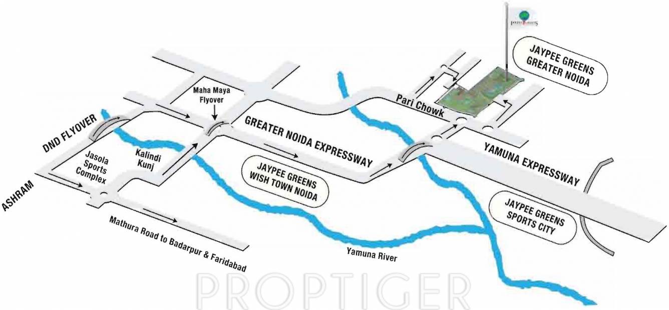Images for Location Plan of Jaypee The Castille 3