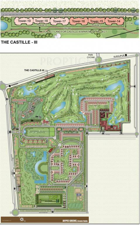 Images for Master Plan of Jaypee The Castille 3