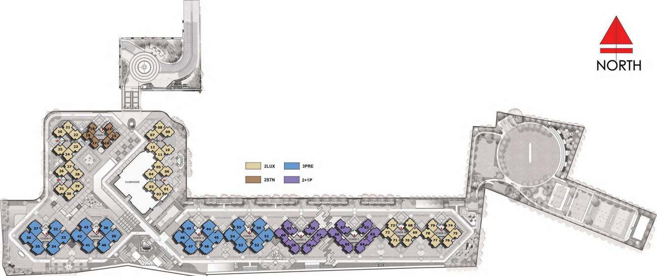 republic of whitefield Images for Layout Plan of DivyaSree Republic Of Whitefield