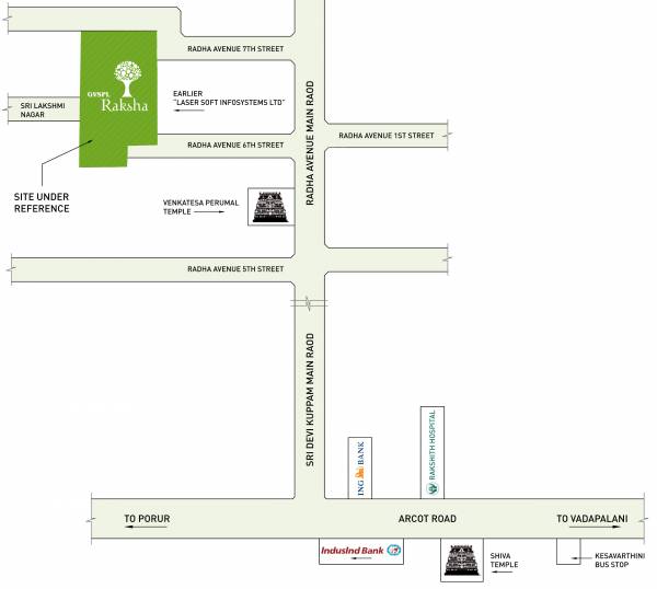 Images for Location Plan of GVSPL Raksha