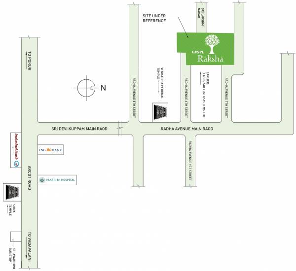 Images for Location Plan of GVSPL Raksha