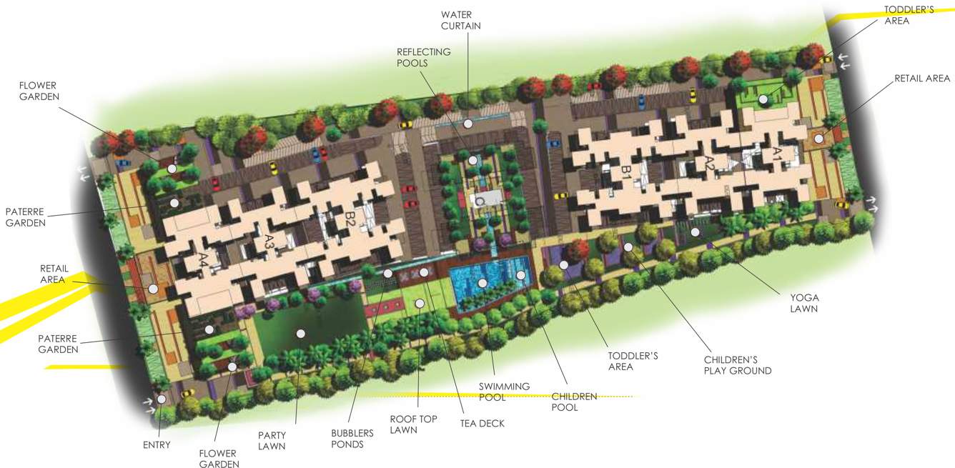  platino Images for Master Plan of Goel Ganga Platino