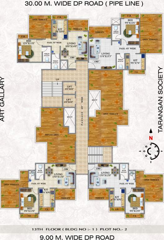 lifestyle Images for Cluster Plan of Kohinoor Lifestyle