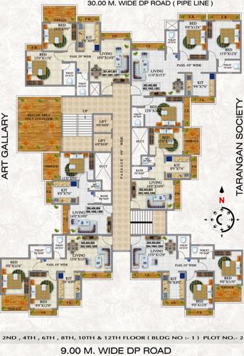  lifestyle Images for Cluster Plan of Kohinoor Lifestyle