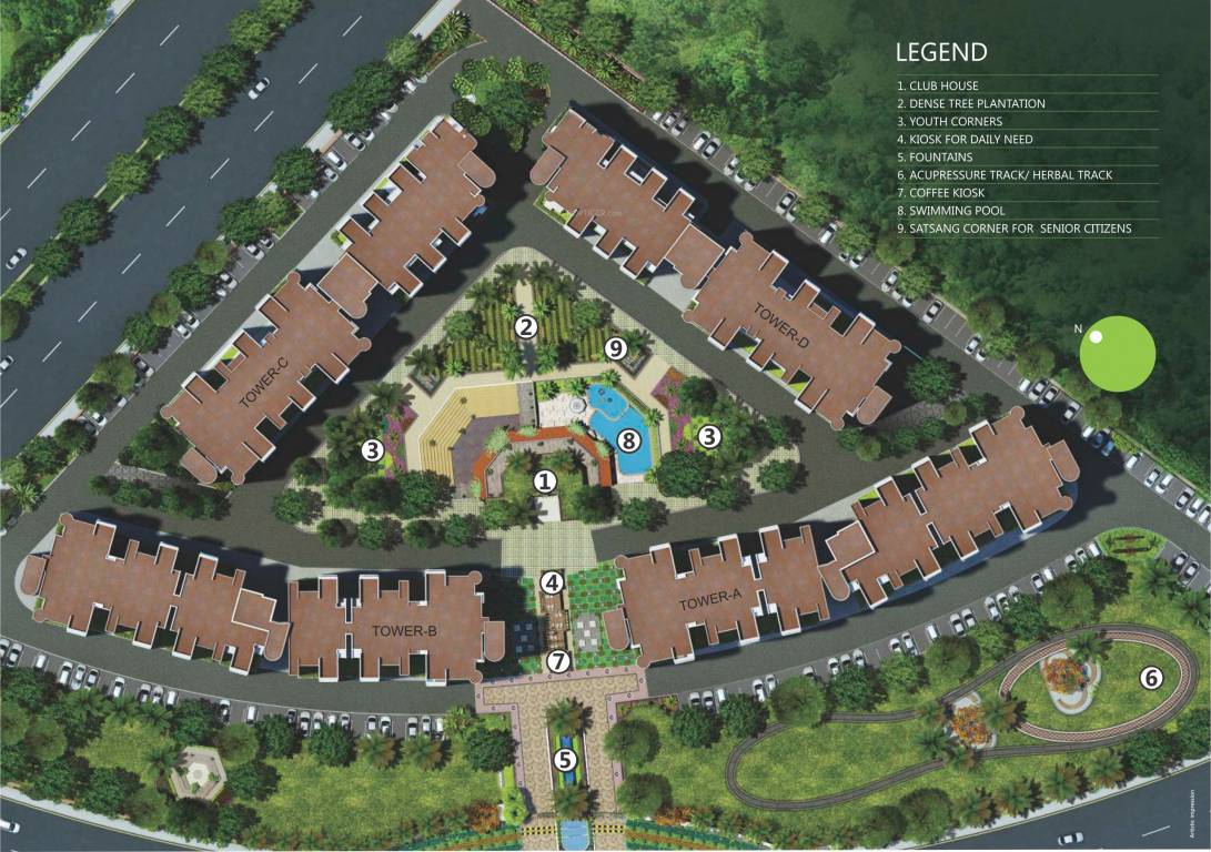Images for Layout Plan of Unique Green Meadows