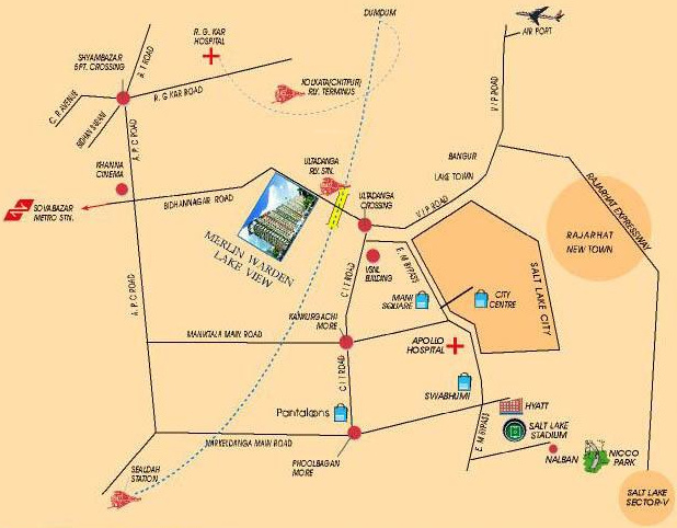  warden lakeview Location Plan