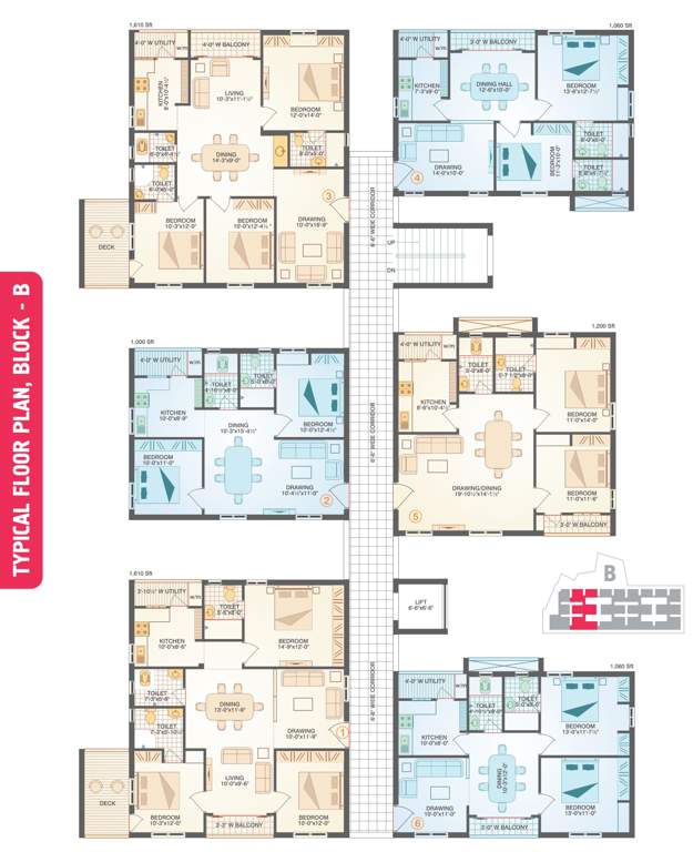 aishwarya condos Images for Cluster Plan of Muppa Homes Aishwarya Condos