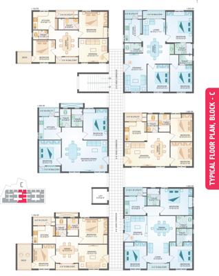  aishwarya-condos Images for Cluster Plan of Muppa Homes Aishwarya Condos