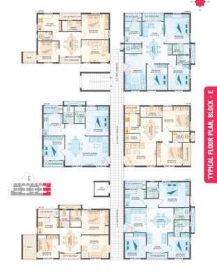  aishwarya-condos Images for Cluster Plan of Muppa Homes Aishwarya Condos