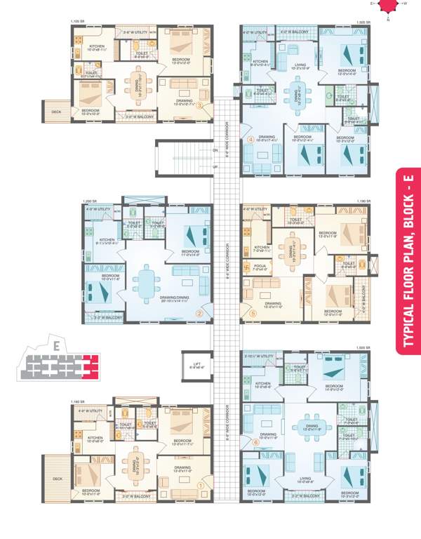 aishwarya condos Images for Cluster Plan of Muppa Homes Aishwarya Condos