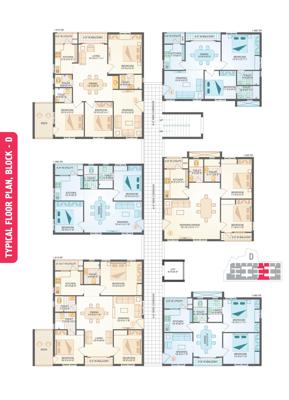  aishwarya-condos Images for Cluster Plan of Muppa Homes Aishwarya Condos