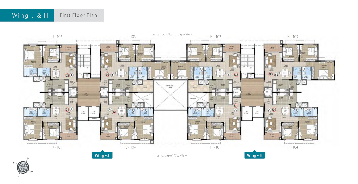  palm beach Cluster Plan