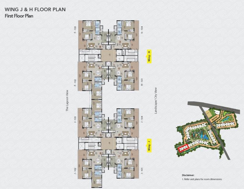 Images for Cluster Plan of Purva Palm Beach