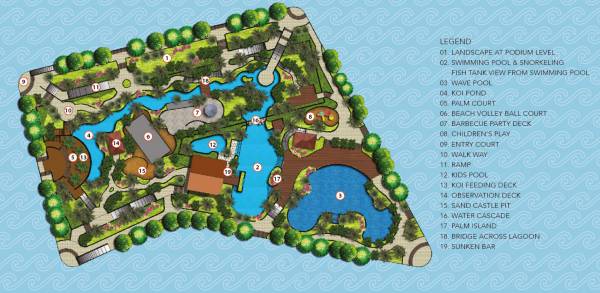 Images for Layout Plan of Purva Palm Beach