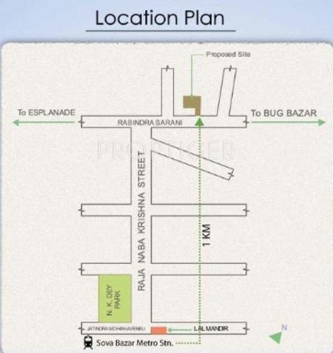  astha Images for Location Plan of Merlin Astha