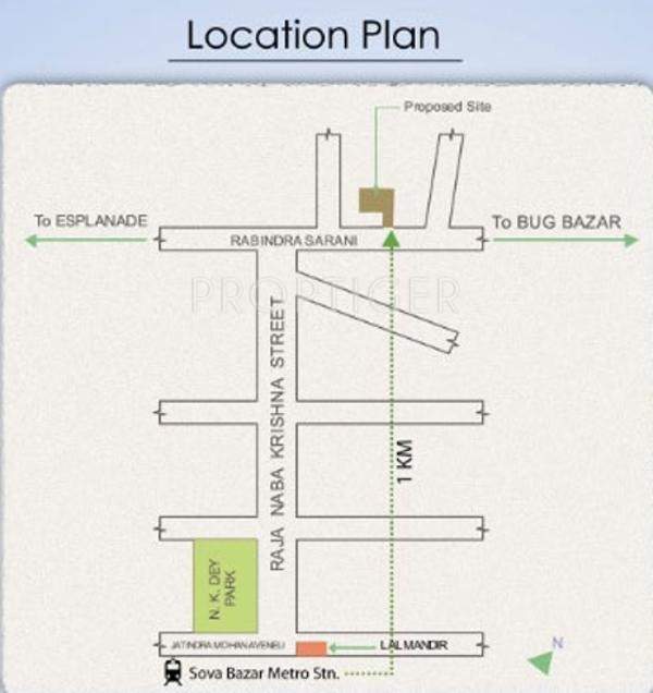  astha Images for Location Plan of Merlin Astha