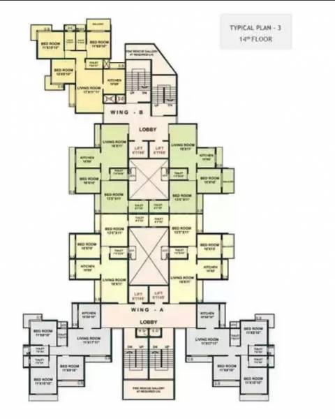 harmony National Harmony A Wing Cluster Plan