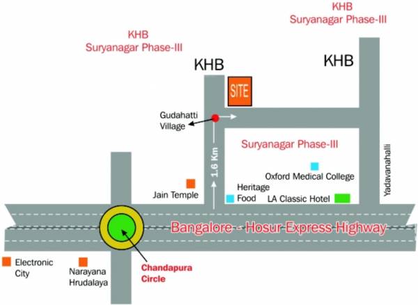 Images for Location Plan of Sri Amrutha Varshini Plots