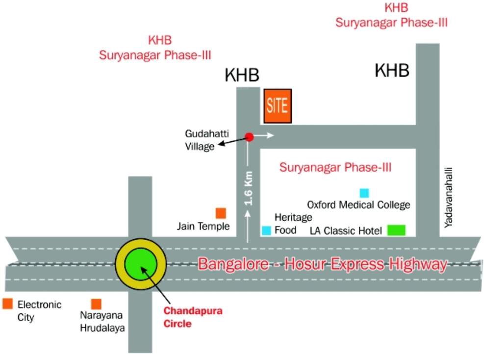 Images for Location Plan of Sri Amrutha Varshini Plots
