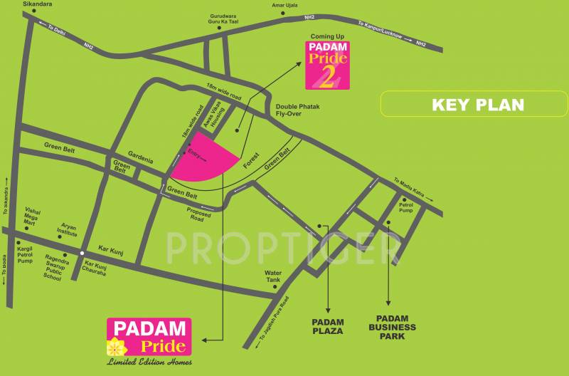 Images for Location Plan of Shree Riddhi Siddhi Buildwell Private Limited Padam Pride