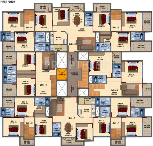 Images for Cluster Plan of DS DSMAX SWISS CASTLE