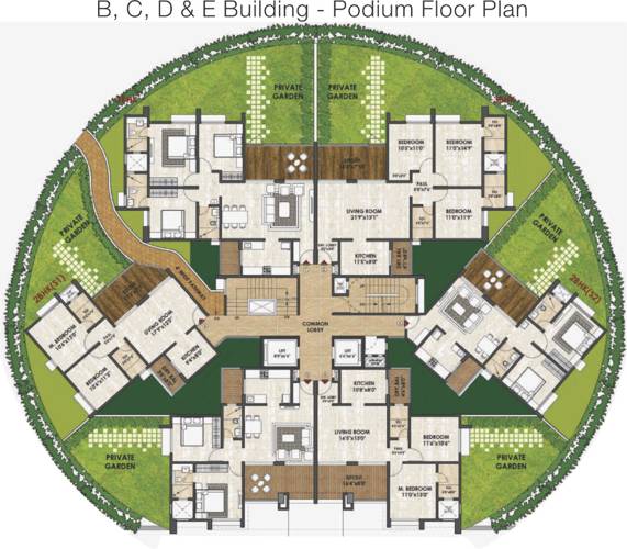  park-ivory Images for Cluster Plan of Pride Purple Park Ivory