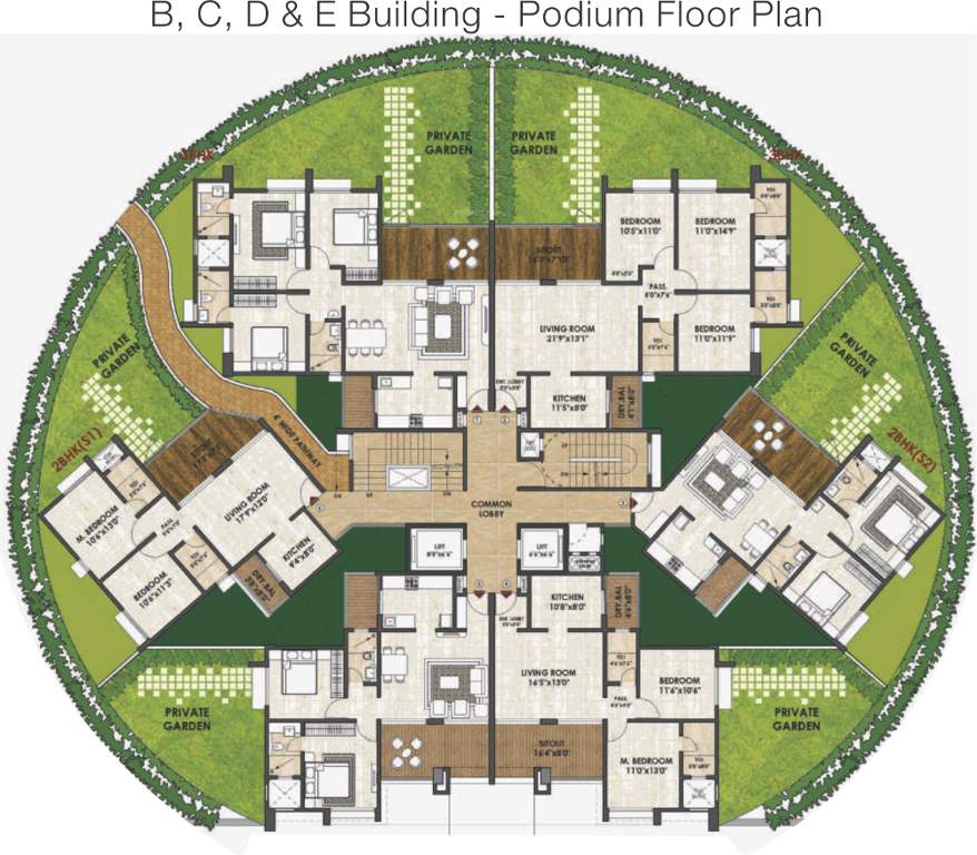  park ivory Images for Cluster Plan of Pride Purple Park Ivory
