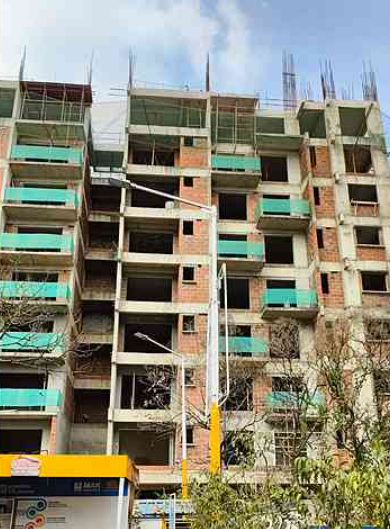  high-cliff Tower A Construction Status Jan-23