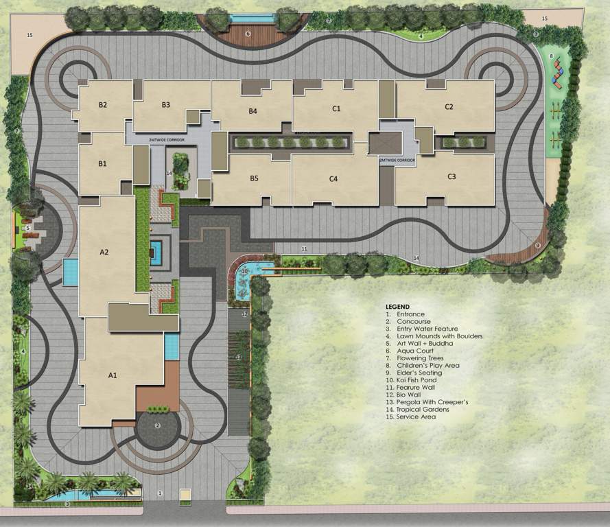  high cliff Images for Master Plan of Hiren High Cliff