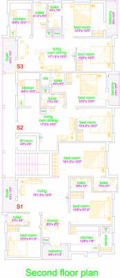  sri-sai Single Tower Cluster Plan