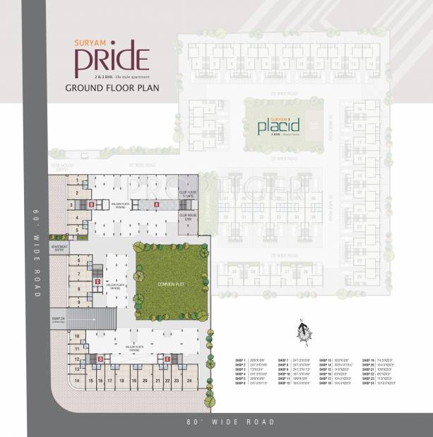 Images for Cluster Plan of Suryam Pride