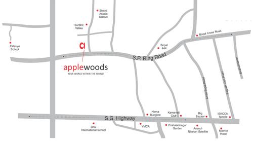  satyesh-residency Images for Location Plan of Applewoods Satyesh Residency