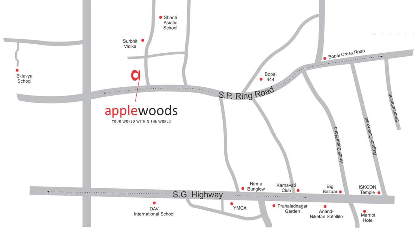  satyesh residency Images for Location Plan of Applewoods Satyesh Residency