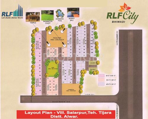  city Images for Layout Plan of RLF City