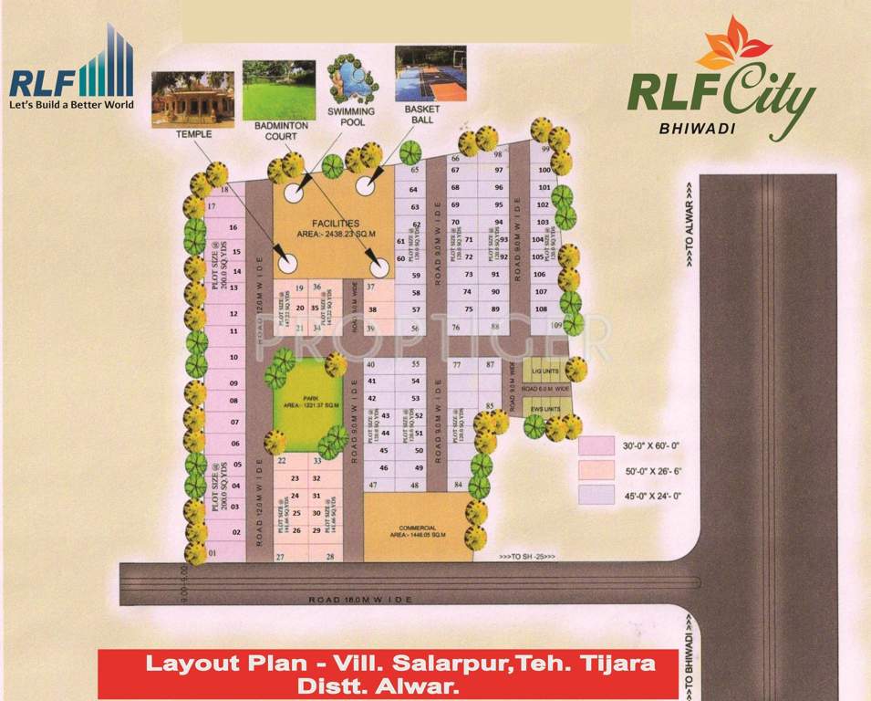  city Images for Layout Plan of RLF City