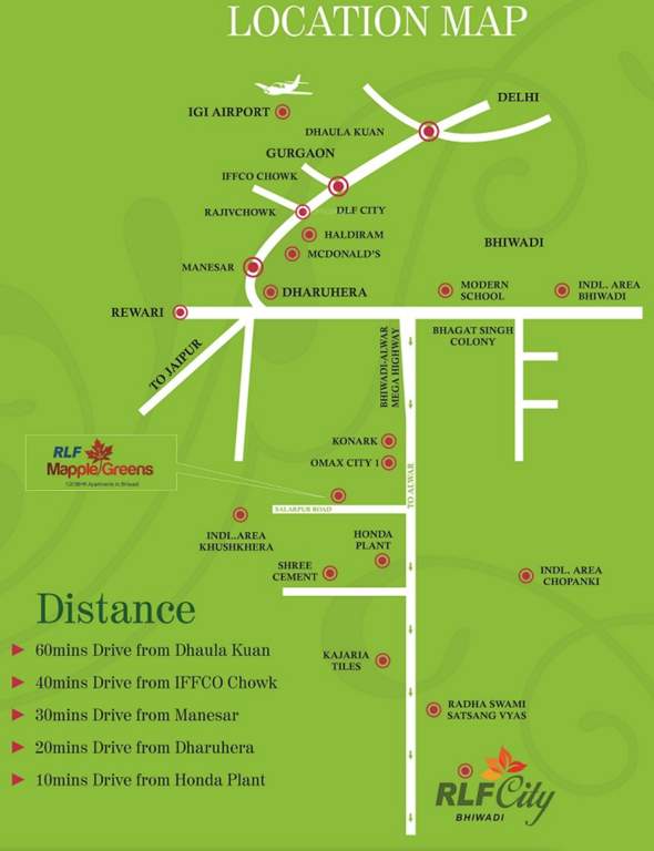  city Images for Location Plan of RLF City
