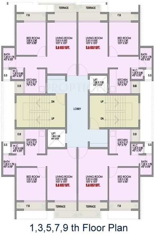 Images for Cluster Plan of New A1 Sai Jasmine