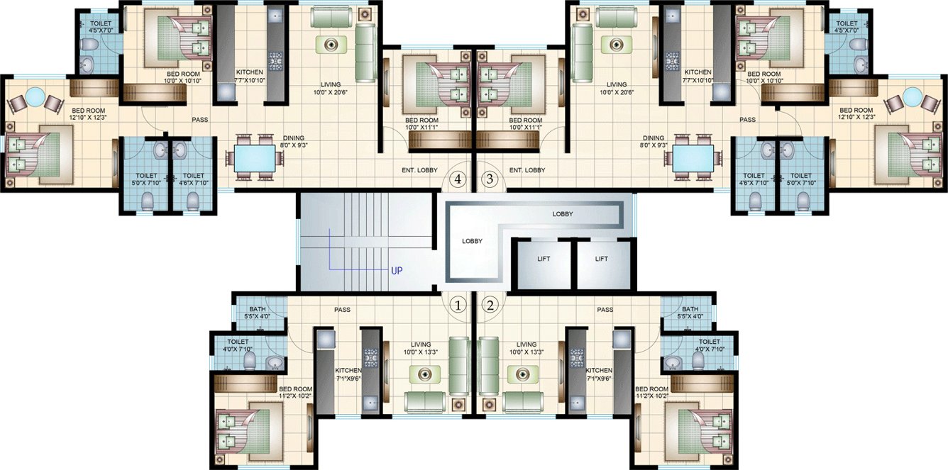 Images for Cluster Plan of Damji Shamji Tivon Park
