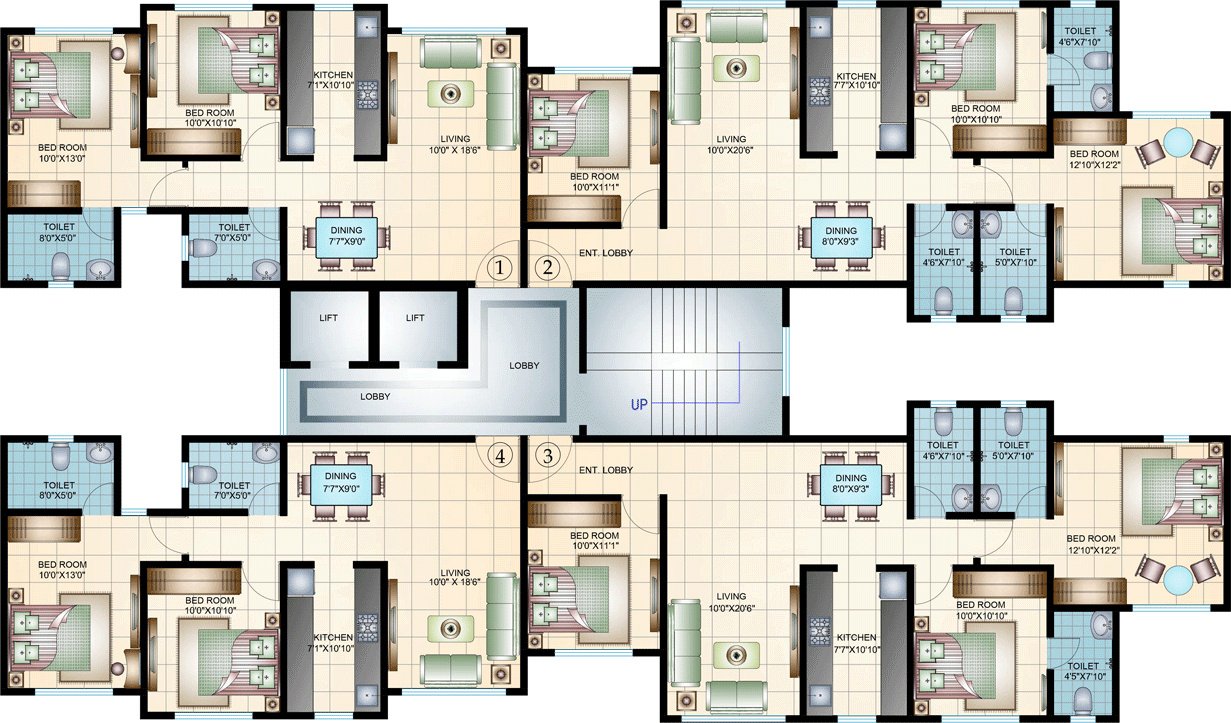 Images for Cluster Plan of Damji Shamji Tivon Park