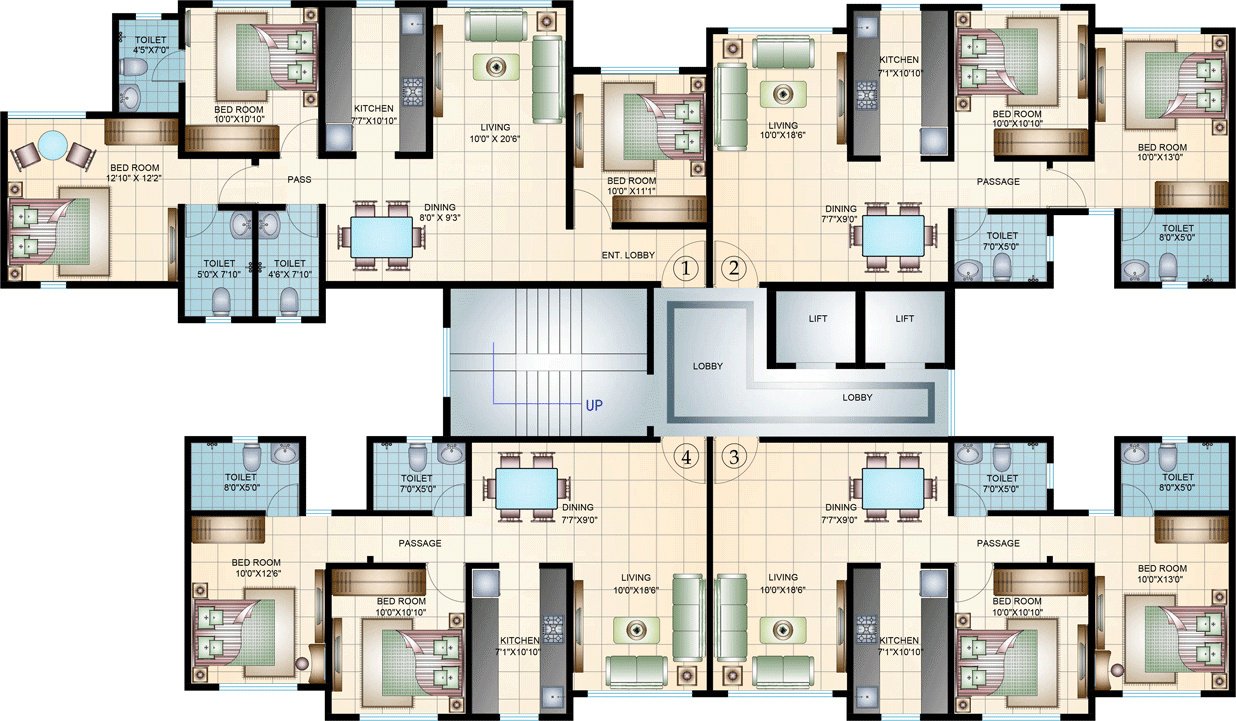 Images for Cluster Plan of Damji Shamji Tivon Park