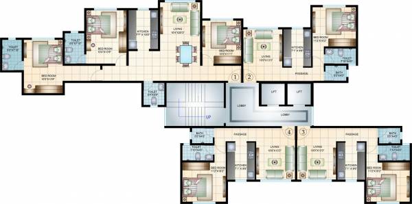 Images for Cluster Plan of Damji Shamji Tivon Park