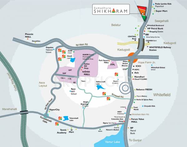 Images for Location Plan of Sumadhura Shikharam